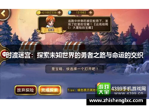 时渡迷宫：探索未知世界的勇者之路与命运的交织